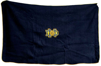 Vintage Notre Dame University Football Stadium Blanket C.1920-40S. 158036
