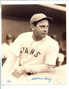 Bill Terry Autographed 8X10 Photo (Jsa)