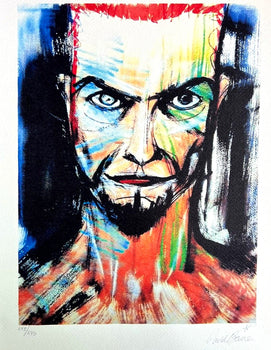 David Bowie Lithograph Coa Signed Op Numbered