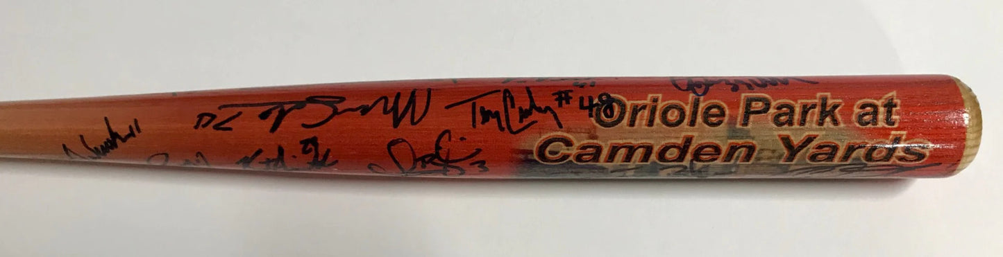 2005 Baltimore Orioles Autographed Mini Baseball