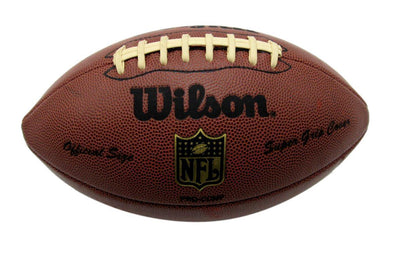 Harry Kalas Signed/Autographed Wilson Nfl Leather