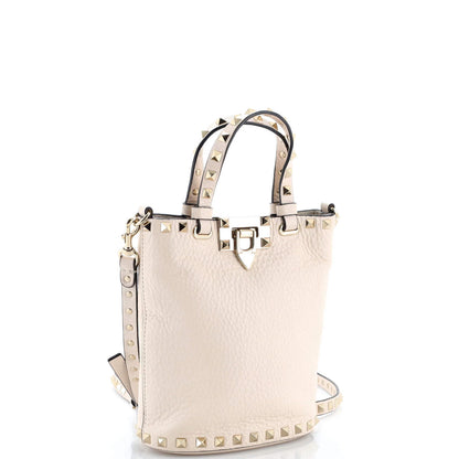 Valentino Garavani Rockstud Bucket Crossbody Bag Leather Mini