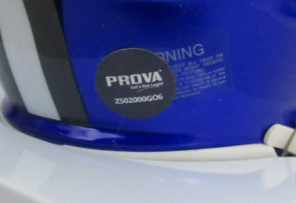 Emmitt Smith  Autographed Mini Helmet Flash Hof Cowboys    Prova