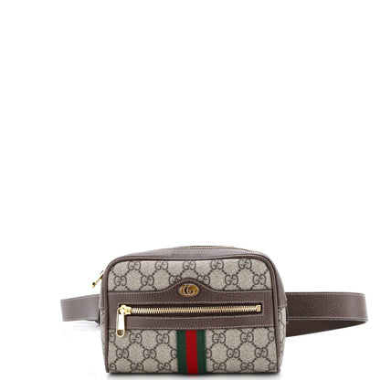 Gucci Ophidia Belt Bag Gg Coated Canvas Small