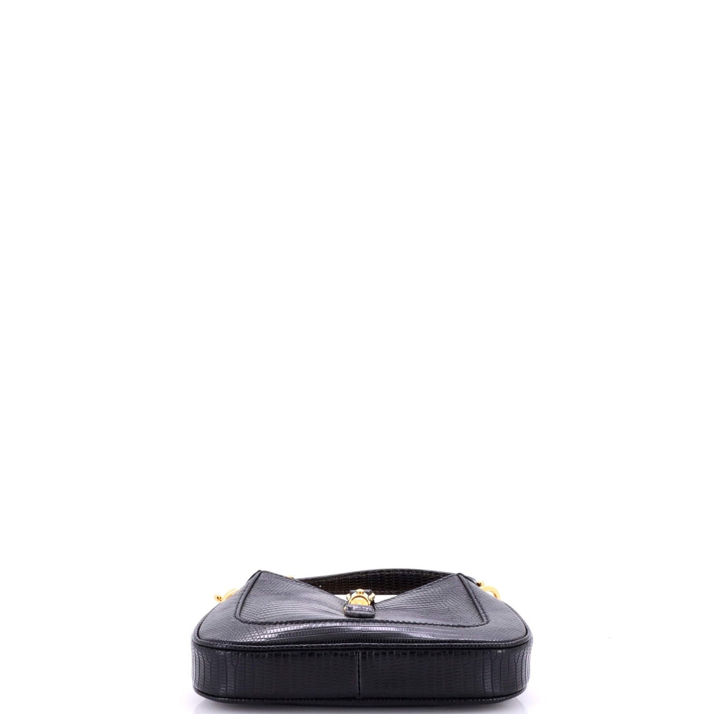 Gucci Jackie 1961 Chain Hobo Metallic Lizard Mini