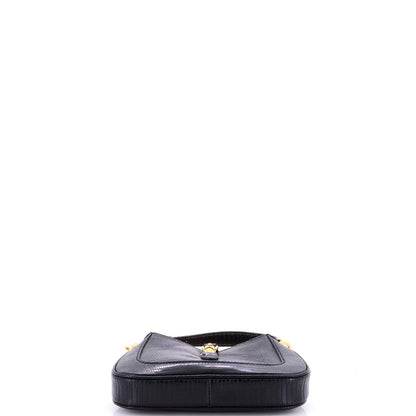 Gucci Jackie 1961 Chain Hobo Metallic Lizard Mini