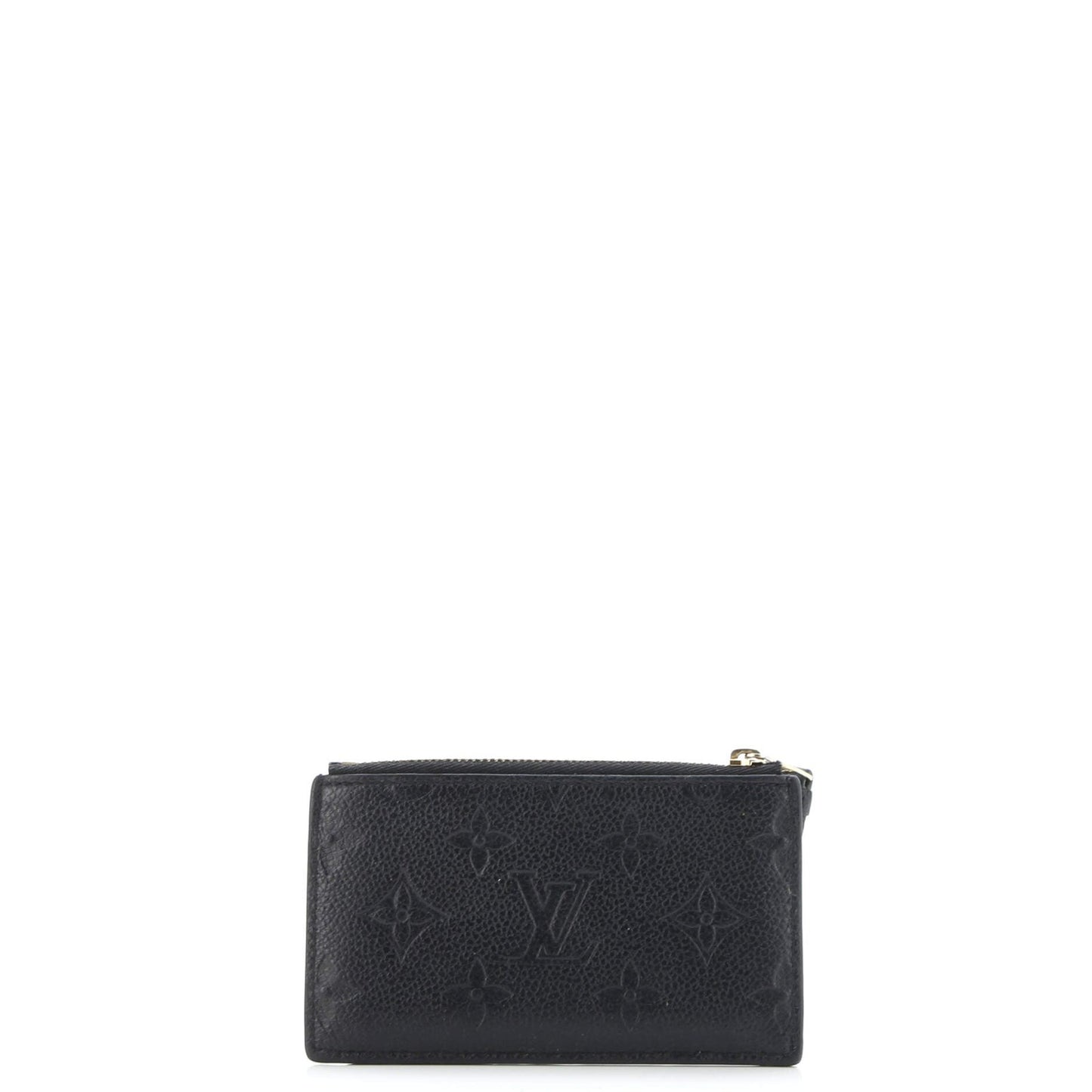 Louis Vuitton Zipped Card Holder Nm Monogram Empreinte Leather