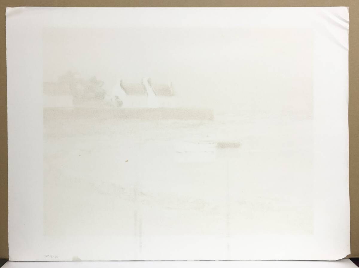 Georges Laporte Lithograph Brittanys Tranquility Signed Ed.53/150 France