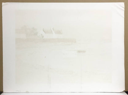 Georges Laporte Lithograph Brittanys Tranquility Signed Ed.53/150 France