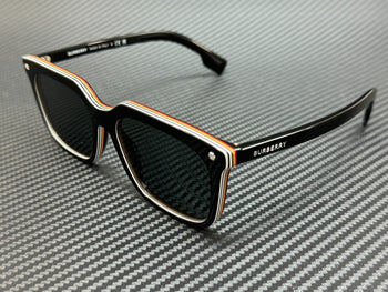 Burberry Be4337 379887 Black Square Men'S 56 Mm Sunglasses