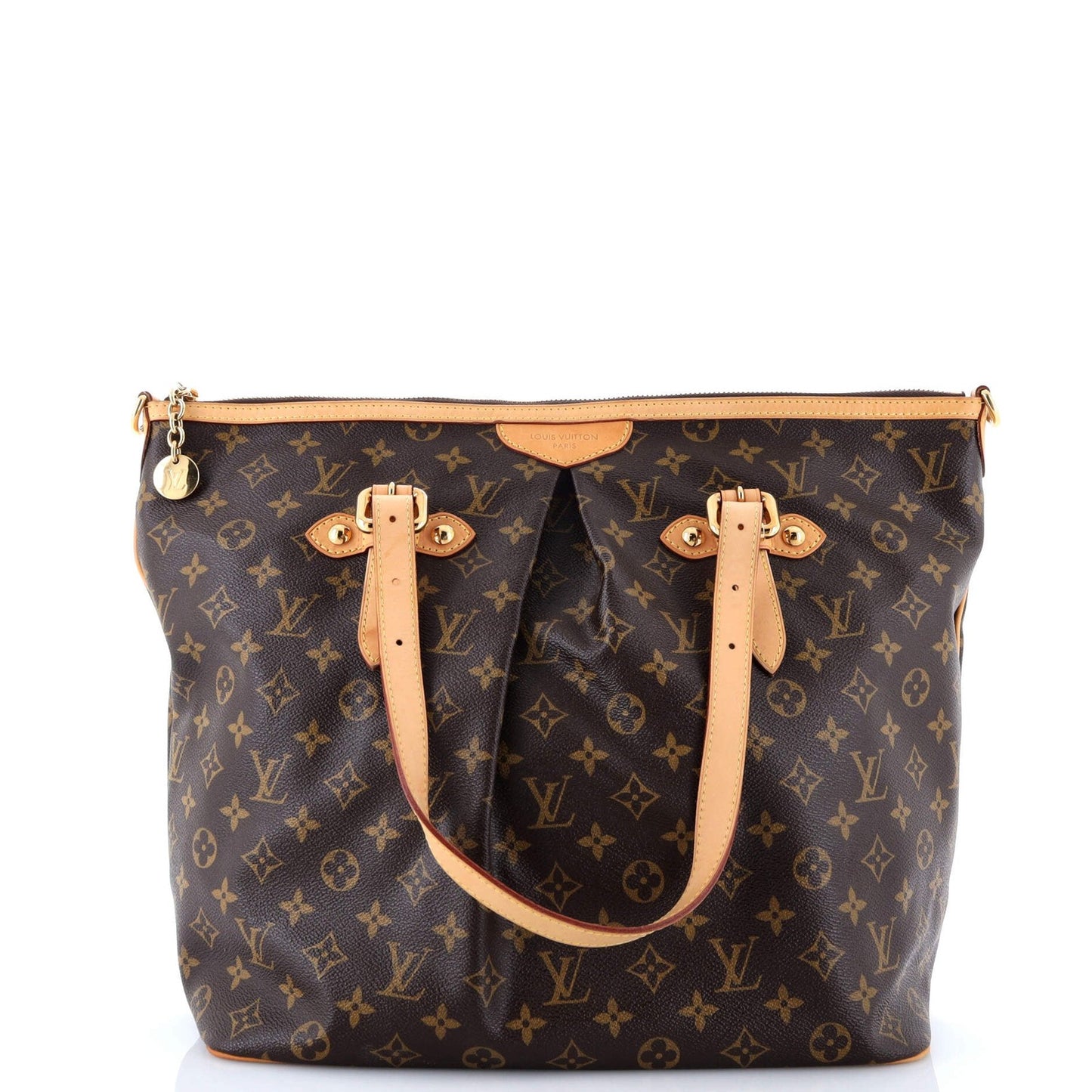 Louis Vuitton Palermo Handbag Monogram Canvas Gm