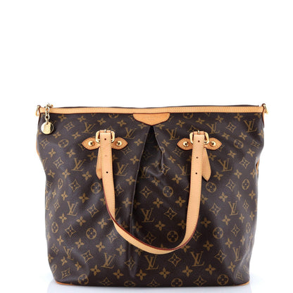 Louis Vuitton Palermo Handbag Monogram Canvas Gm