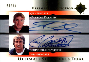 Carson Palmer & Cris Collinsworth 2005 Ultimate