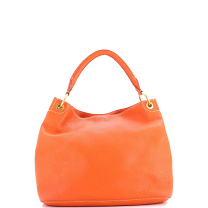 Prada Rolled Hobo Vitello Daino Large