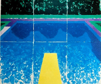 David Hockney Lithograph Coa Original Signed