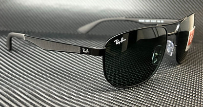 Ray Ban Rb3528 006 71 Matte Black Square Men'S 61