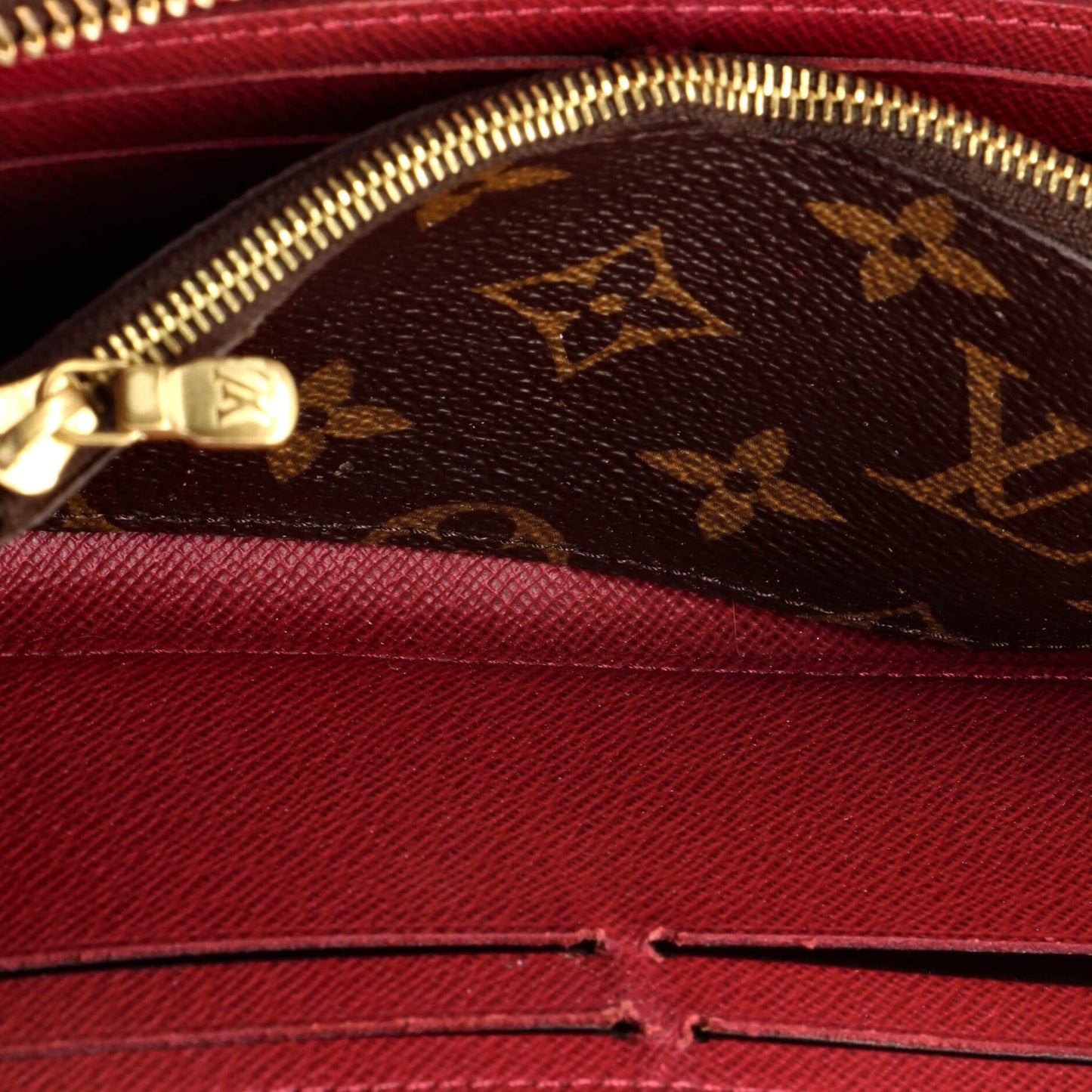 Louis Vuitton Clemence Wallet Monogram Canvas