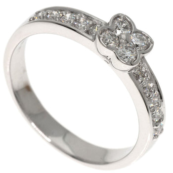 Ponte Vecchio   Ring Flower Diamond K18 White Gold