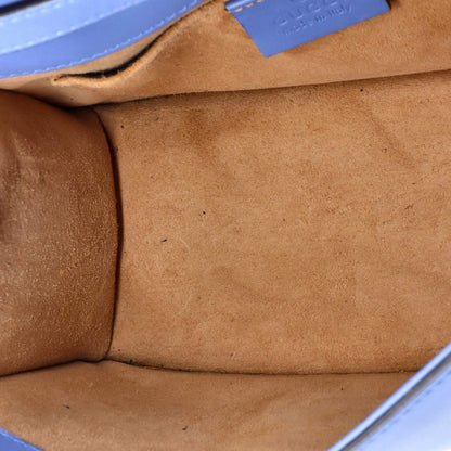 Gucci Sylvie Top Handle Bag Leather Mini