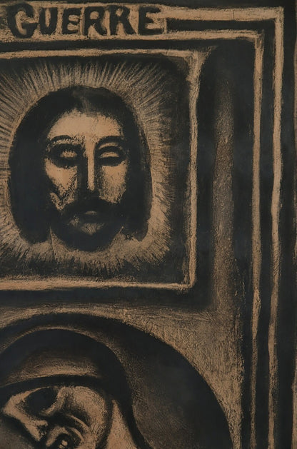 Georges Rouault Les Ruines Elles-Mmes Ont Pri 1926 Original Etching Framed