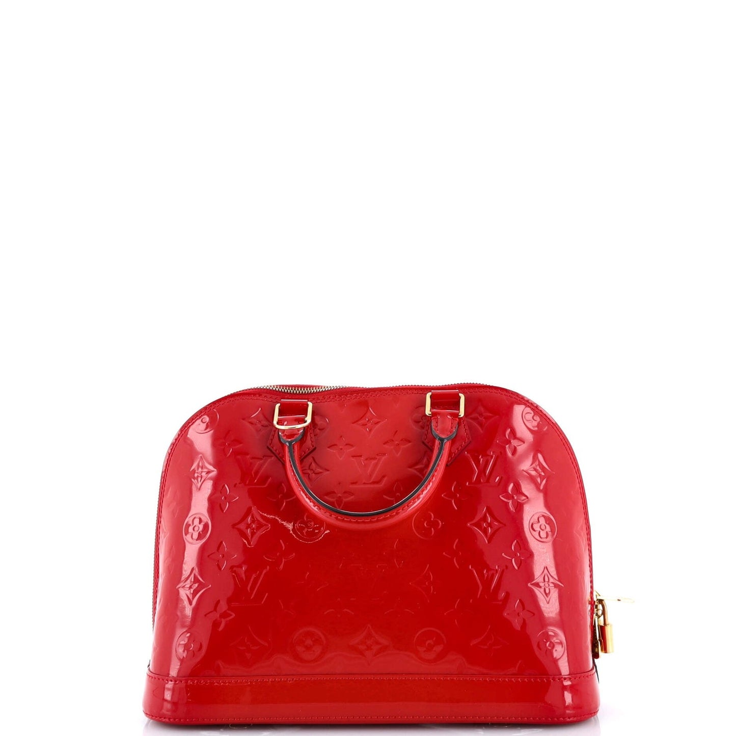 Louis Vuitton Alma Handbag Monogram Vernis Pm