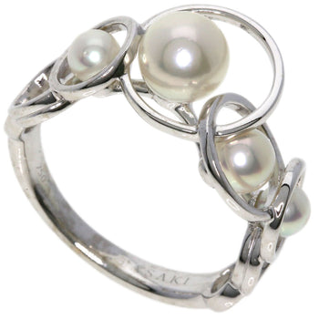 TASAKI   Ring Enima Akoya Pearl K18 White Gold