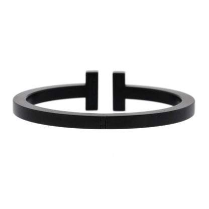 Tiffany & Co. T Square Bracelet Black Coated Steel