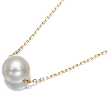 Tasaki Necklace Akoya Pearl 8.2Mm 18K 750 Yellow Gold