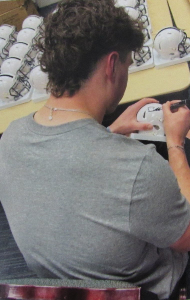 Drew Allar Signed/Inscribed Penn State Mini Football Helmet Jsa 194520