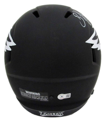 Brian Dawkins   Autographed Full Size Eclipse Authentic Helmet Eagles Bas 181013