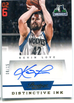 Kevin Love 2013-14 Panini Prestige Distinctive