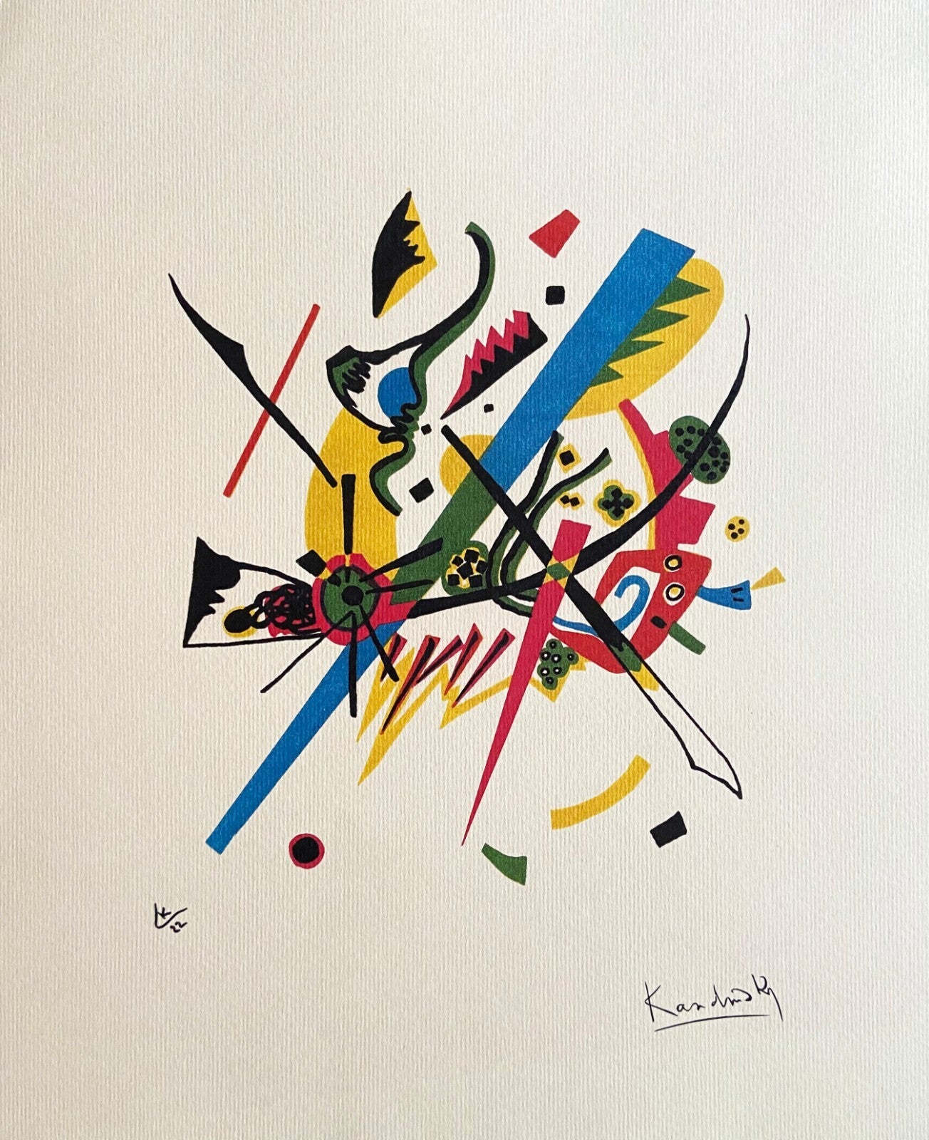 Wassily Kandinsky Lithograph Mourlot - Paul Klee Piet Mondrian Josef Albers