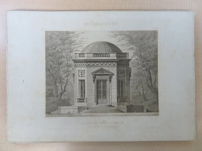 Architecture Louis Xvi Rodolphe Pfnor 1St Edition 1865 Plates Complete French