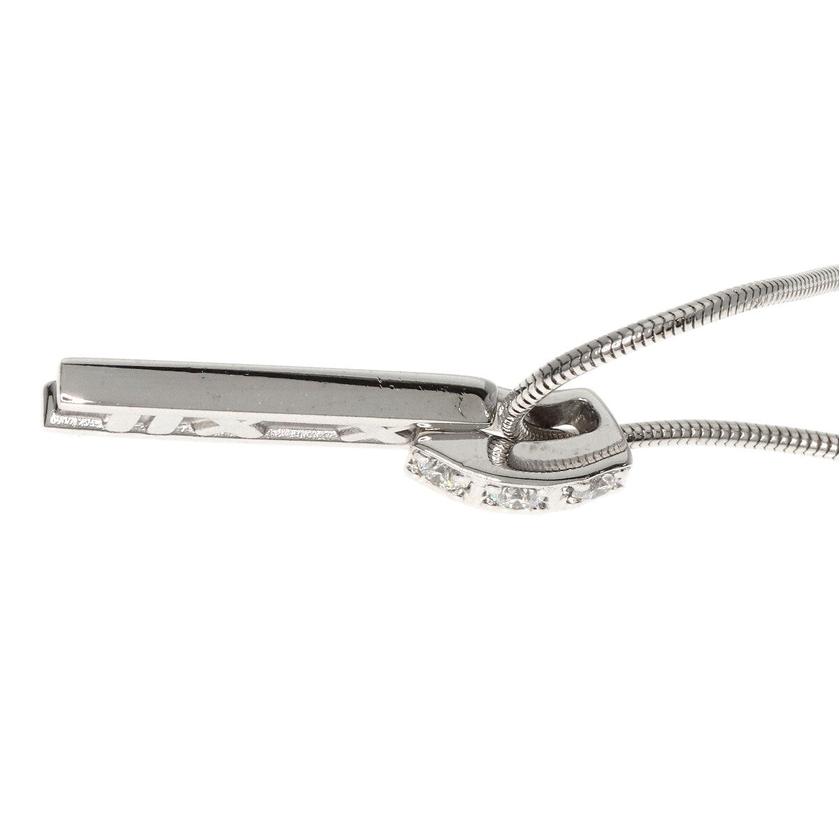 Tiffany&Co.   Necklace Atlas Bar Diamond K18