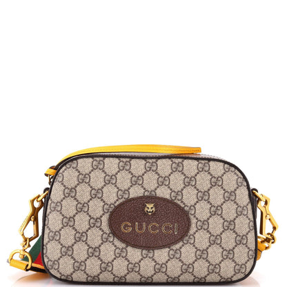 Gucci Neo Vintage Camera Messenger Bag Gg Coated Canvas