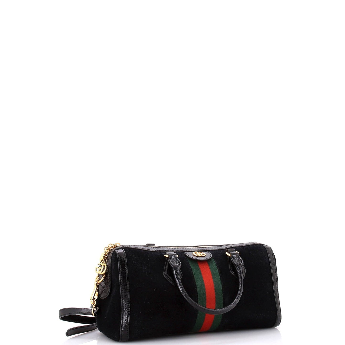 Gucci Ophidia Boston Bag Suede Medium