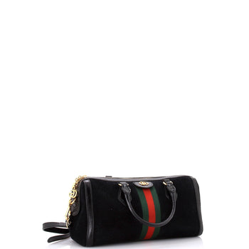 Gucci Ophidia Boston Bag Suede Medium