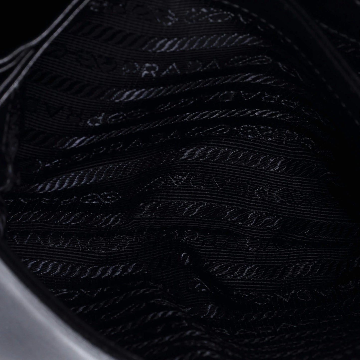 Prada Chain Flap Crossbody Bag Tessuto And Saffiano Leather Medium