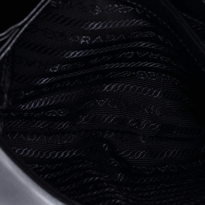 Prada Chain Flap Crossbody Bag Tessuto And Saffiano Leather Medium