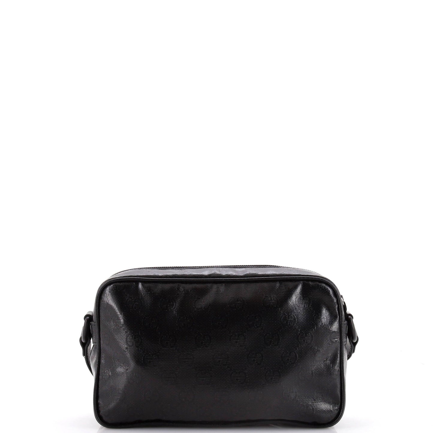 Gucci Front Pocket Camera Bag Gg Crystal Coated Canvas Mini