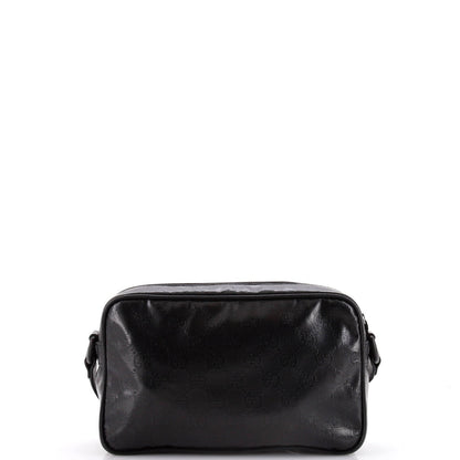 Gucci Front Pocket Camera Bag Gg Crystal Coated Canvas Mini