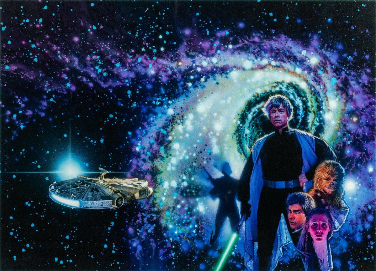 Drew Struzan "Star Wars" Original Giclee Art Print Framed Ed200