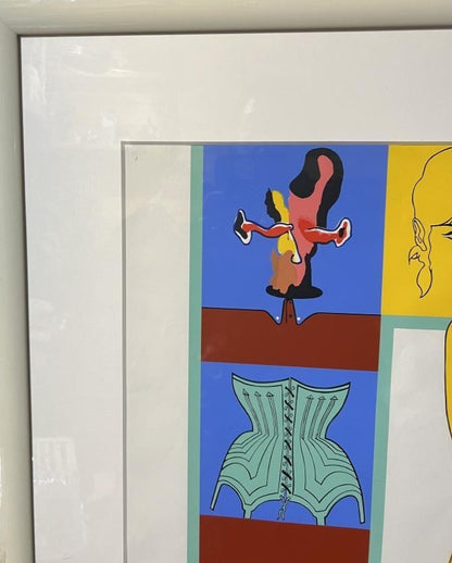 Jones Allen ED200 Pour 1965 Autograph Lithograph Les