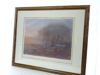 Kaiko Moti Secluded Road Signed Color Etching Ed Proof Atelier 17 Paris Art