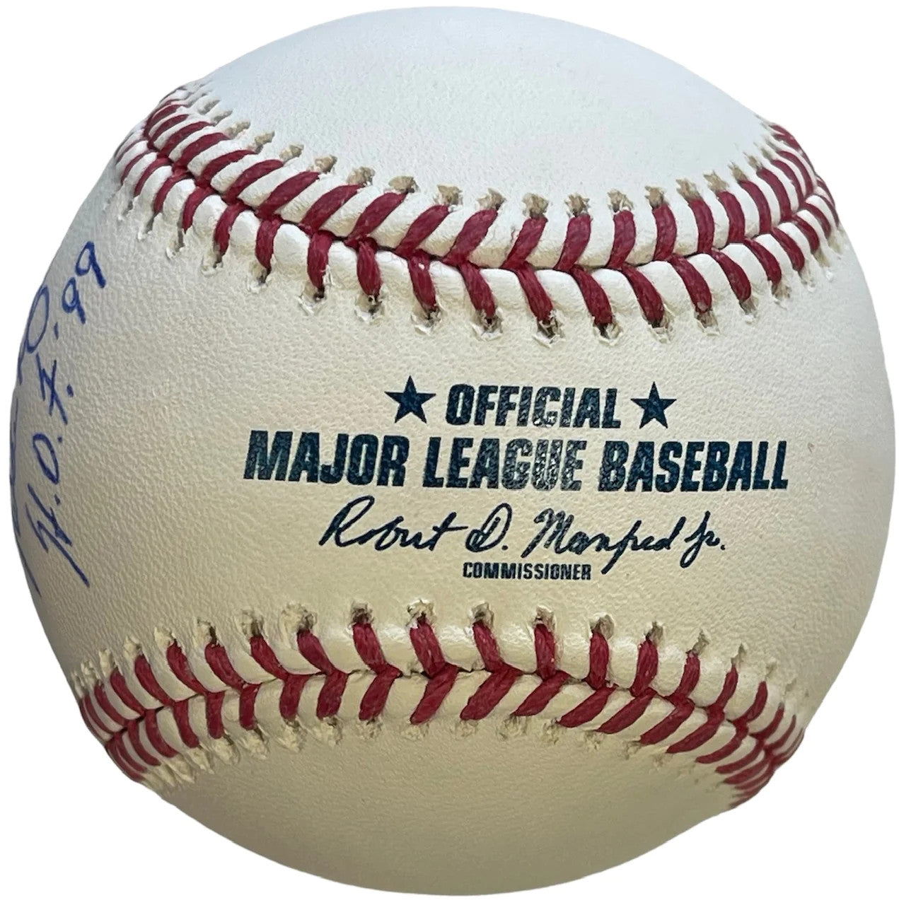 (AIV) Nolan Ryan "HOF 99" Autographed Hall of Fame Baseball