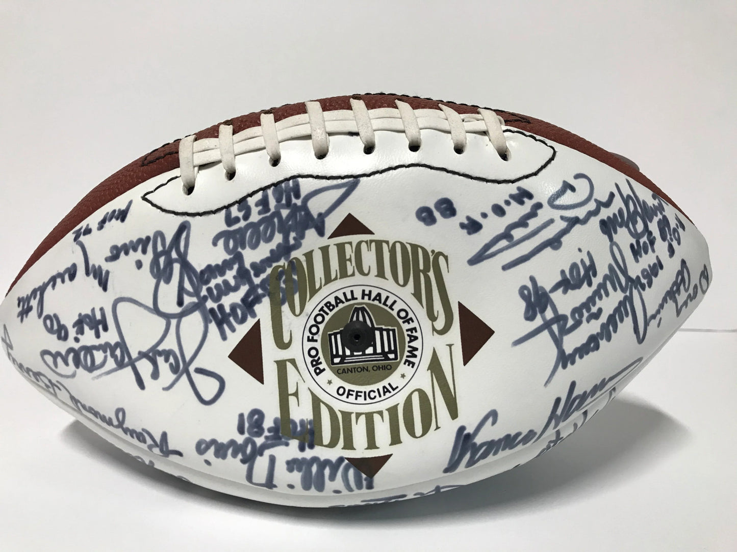 Al Davis/Mike Ditka/Joe Namath Autographed Pro Multi-Signed Hof Football