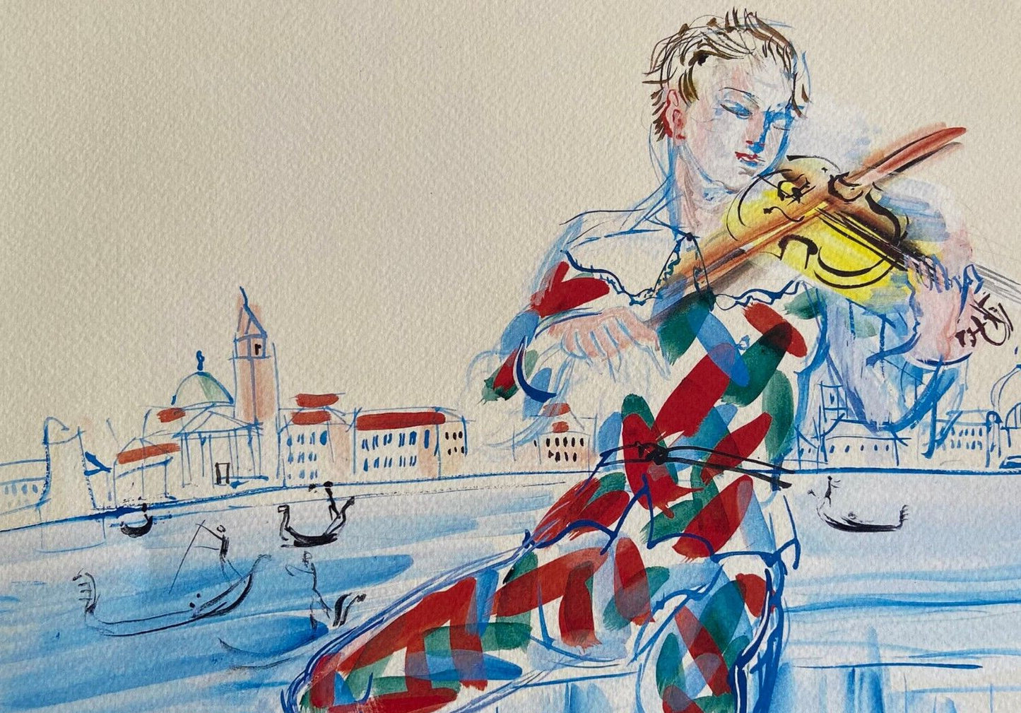 Raoul Dufy Lithograph 1983 Coa Museum Numbered