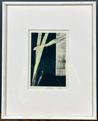Toko Shinoda "Tsukiyomi" Hand-Signed Lithograph 1982, Limited Edition 154/1000