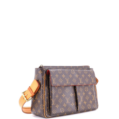 Louis Vuitton Viva Cite Handbag Monogram Canvas Gm