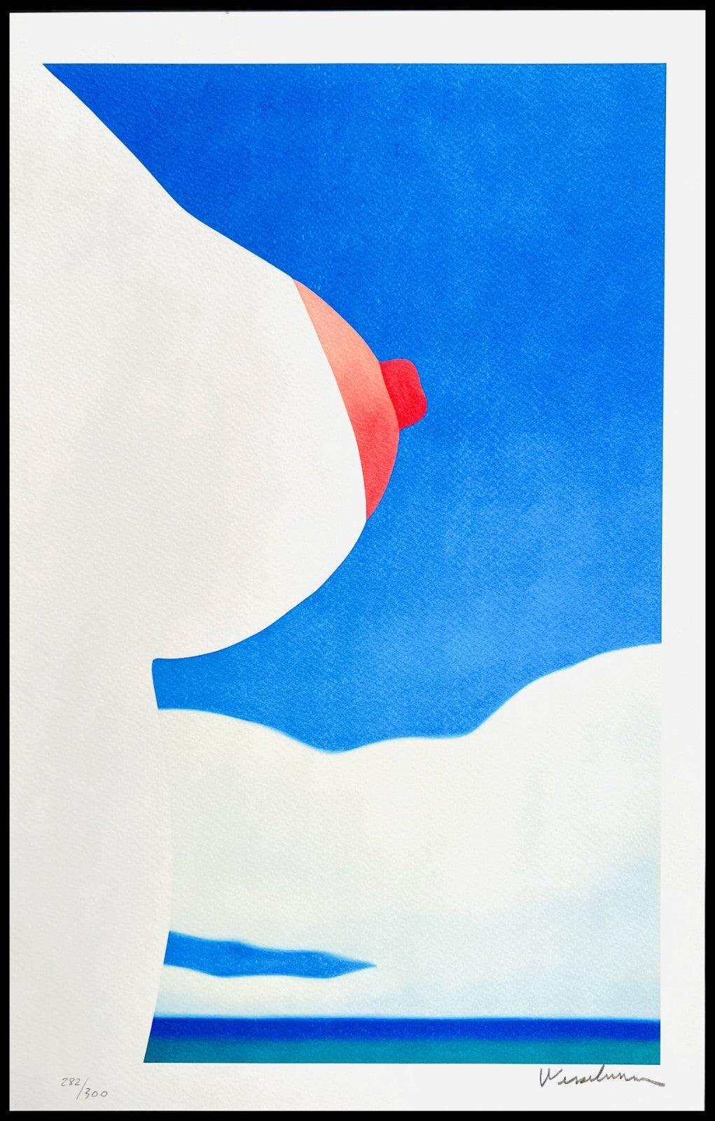 Tom Wesselmann Lithograph Coa Signed Op Numbered, Pencil